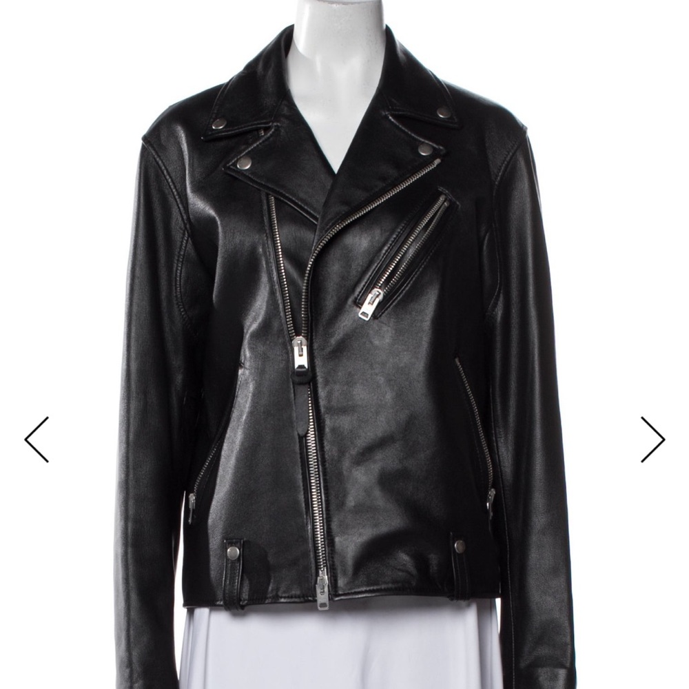 Coach Leather Biker Jacket